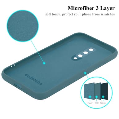 OnePlus 8 Cover Etui Case (Grøn)
