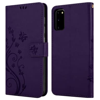 Samsung Galaxy S20 Pungetui Cover Case (Lilla)