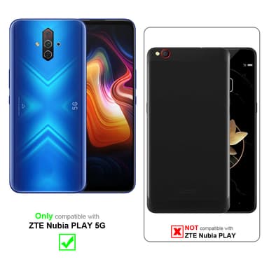 ZTE Nubia PLAY 5G Cover Etui Case (Rød)