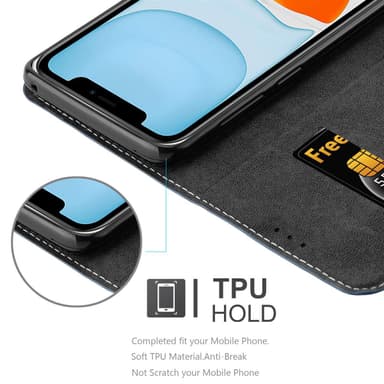 iPhone 11 Etui Case Cover (Blå)