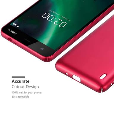 Nokia 2 2017 Cover Etui Case (Rød)