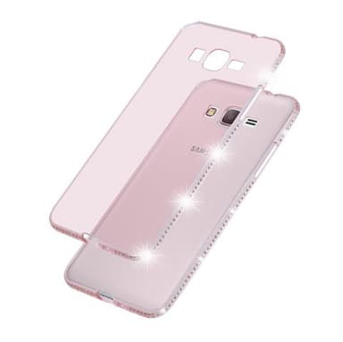 Samsung Galaxy GRAND PRIME Cover Etui Case (Lyserød)