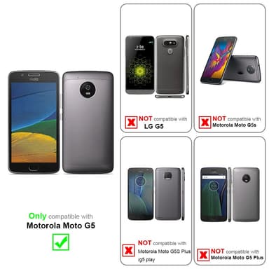 Motorola MOTO G5 Skærmbeskytter Beskyttelsesglas