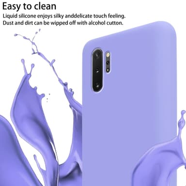Samsung Galaxy NOTE 10 PLUS Etui Cover Kæde (Lilla)