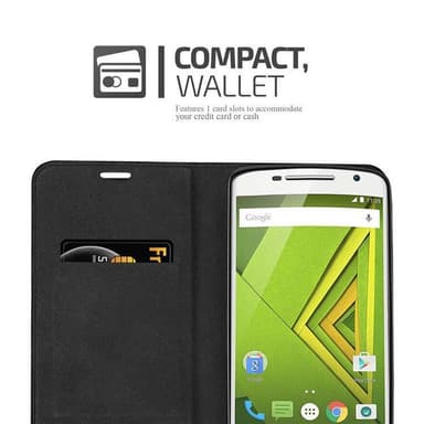 Motorola MOTO X PLAY Cover Etui Case (Brun)
