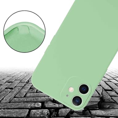 iPhone 12 MINI Etui Cover Kæde (Grøn)