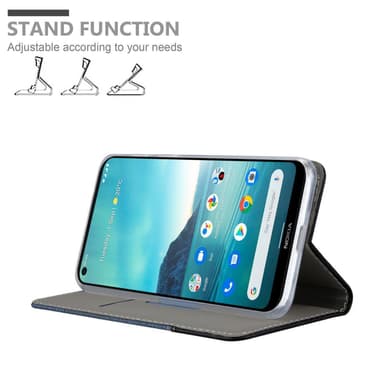 Nokia 5.3 Pungetui Cover Case (Blå)