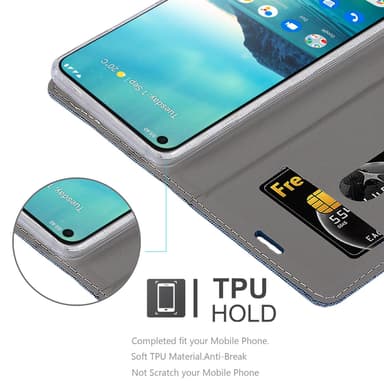 Nokia 5.3 Pungetui Cover Case (Blå)