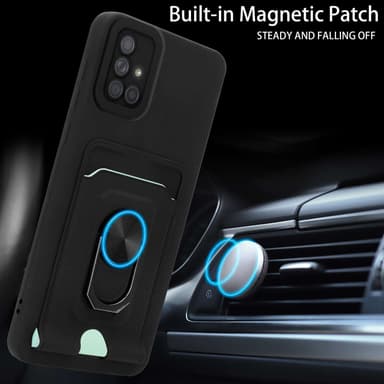 Samsung Galaxy A51 5G Etui Kæde Cover(Sort)