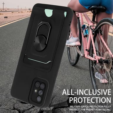 Samsung Galaxy A51 5G Etui Kæde Cover(Sort)