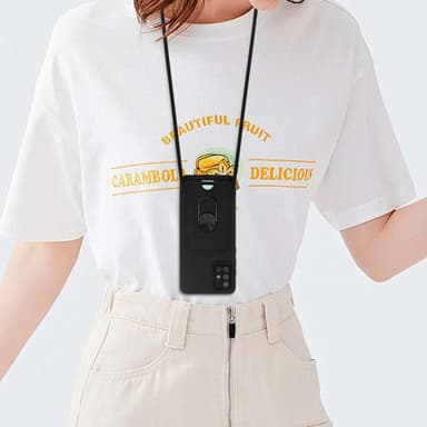 Samsung Galaxy A51 5G Etui Kæde Cover(Sort)