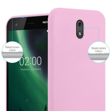 Cover Nokia 2 2017 Etui Case (Lyserød)