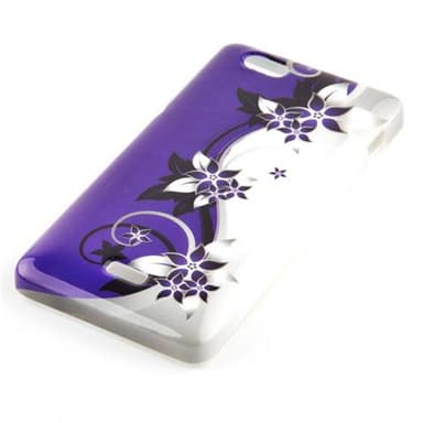 Sony Xperia M Etui Case Cover (Lilla)