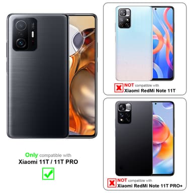Cover Xiaomi 11T / 11T PRO Etui Case (Gennemsigtig)