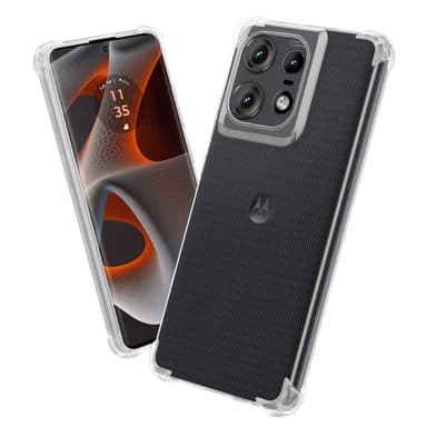 Motorola Moto Edge 50 Pro Cover TPU Etui (Gennemsigtig)