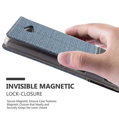 Sony Xperia M2 / M2 AQUA Pungetui Cover Case (Blå)