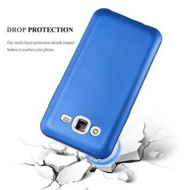 Samsung Galaxy J5 2015 Cover Etui Case (Blå)