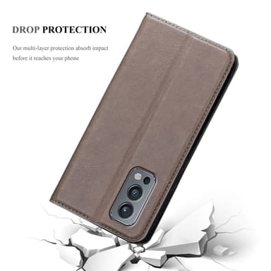 OnePlus Nord 2 5G Cover Etui Case (Brun)