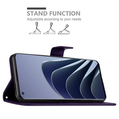 OnePlus 10 PRO 5G Pungetui Cover Case (Lilla)