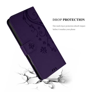 OnePlus 10 PRO 5G Pungetui Cover Case (Lilla)