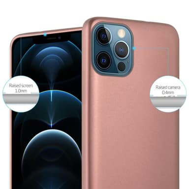 iPhone 12 / 12 PRO Cover Etui Case (Lyserød)