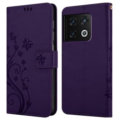 OnePlus 10 PRO 5G Pungetui Cover Case (Lilla)
