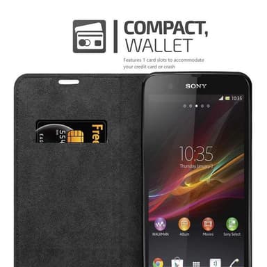 Sony Xperia Z Cover Etui Case (Brun)