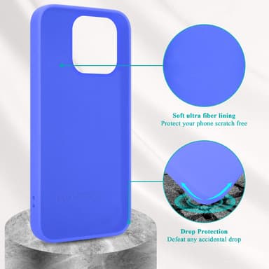 iPhone 14 PRO Cover Etui Case (Lilla)