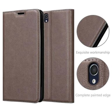 Sony Xperia Z Cover Etui Case (Brun)