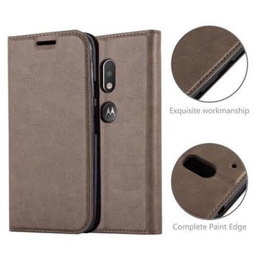 Motorola MOTO G4 PLAY Cover Etui Case (Brun)