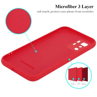 Xiaomi POCO X3 GT Cover Etui Case (Rød)