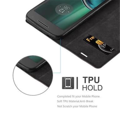 Motorola MOTO G4 PLAY Cover Etui Case (Brun)