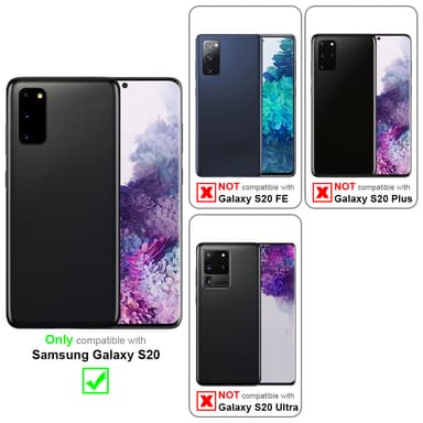 Samsung Galaxy S20 Pungetui Cover Case (Lilla)