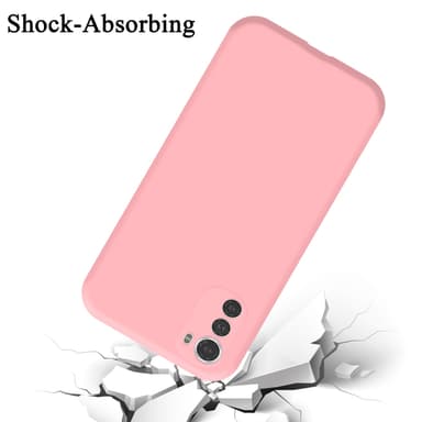 Motorola MOTO E32 4G / E32S Cover Etui Case (Lyserød)