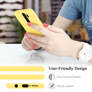Xiaomi RedMi NOTE 8 PRO Cover Etui Case (Gul)