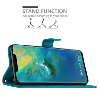 Huawei MATE 20 PRO Pungetui Cover Case (Blå)