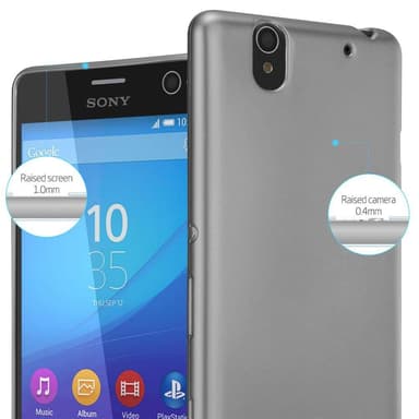 Sony Xperia C4 Cover Etui Case (Grå)