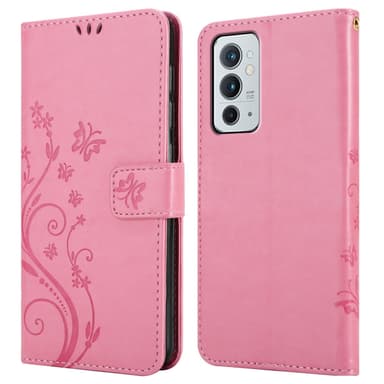 OnePlus 9RT 5G Pungetui Cover Case (Lyserød)