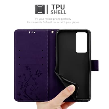 OnePlus 9RT 5G Pungetui Cover Case (Lilla)