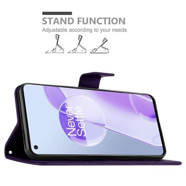 OnePlus 9RT 5G Pungetui Cover Case (Lilla)