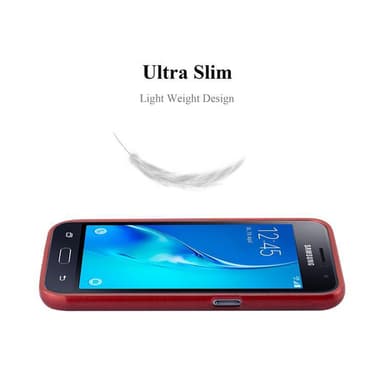 Samsung Galaxy J1 2016 Cover Etui Case (Rød)