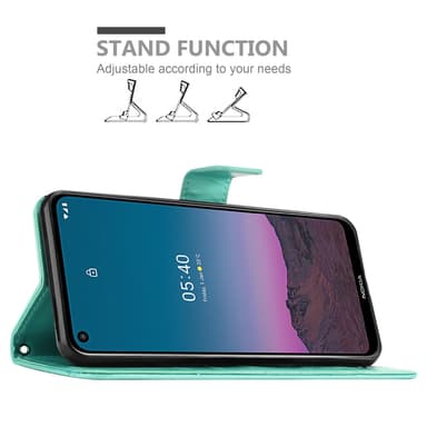 Nokia 5.4 Pungetui Cover Case (Turkis)