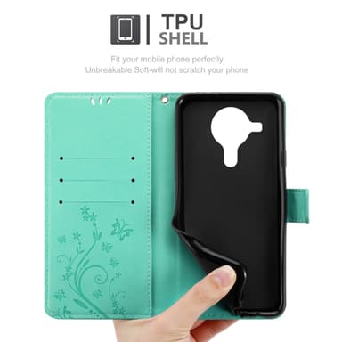 Nokia 5.4 Pungetui Cover Case (Turkis)