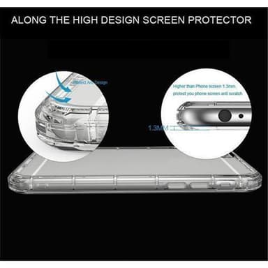 Nokia Lumia 850 Cover TPU Etui (Gennemsigtig)