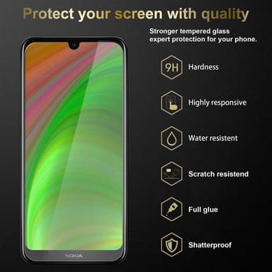 Nokia 3.2 Skærmbeskytter Beskyttelsesglas