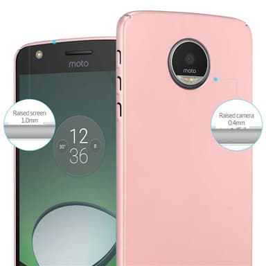 Motorola MOTO Z Cover Etui Case (Lyserød)