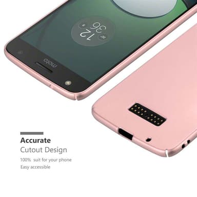 Motorola MOTO Z Cover Etui Case (Lyserød)