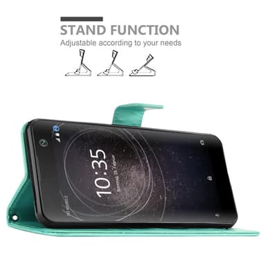 Sony Xperia XA2 Pungetui Cover Case (Turkis)