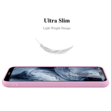 Cover Nokia 6.1 PLUS / X6 Etui Case (Lyserød)