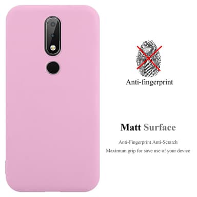 Cover Nokia 6.1 PLUS / X6 Etui Case (Lyserød)
